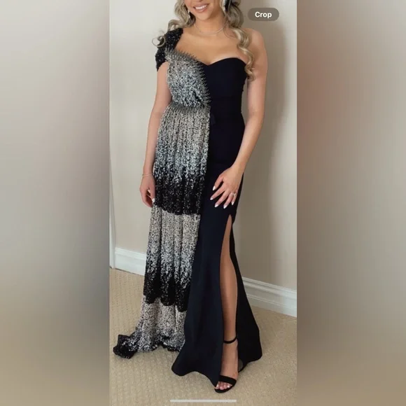 tailor made evening dresses Tailor-made Chinese cheongsam dress. Black Modern cheongsam. Original  design qipao dresses. Share your inspiration with me. I'll design a custom  dress just for you.Traditional cheongsam clothing. Ordinary collar. Tea  ceremony Qipao dress main image 1